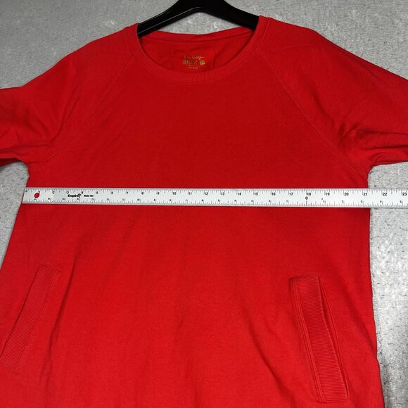 Lilly Pulitzer Sweatshirt Womens Size XL Red Luxletic Beach Comber Pullover - Picture 5 of 11